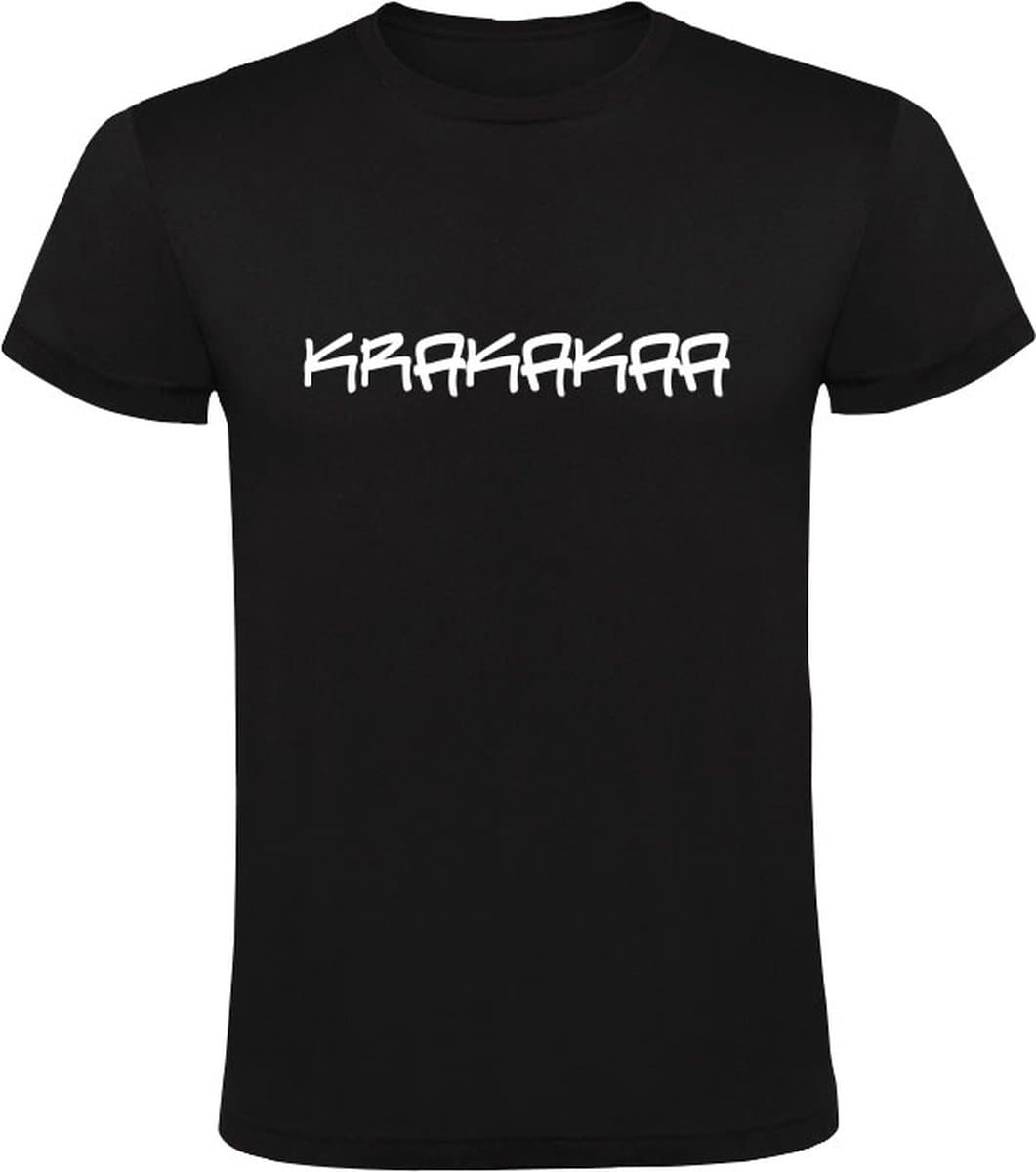 Krakakaa Heren T-shirt - Schietpartij - Amsterdam