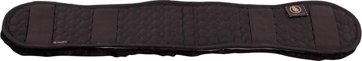 BR Singelhoes Schapenvacht Voorgevormd Zwart/Zwart - 65 CM