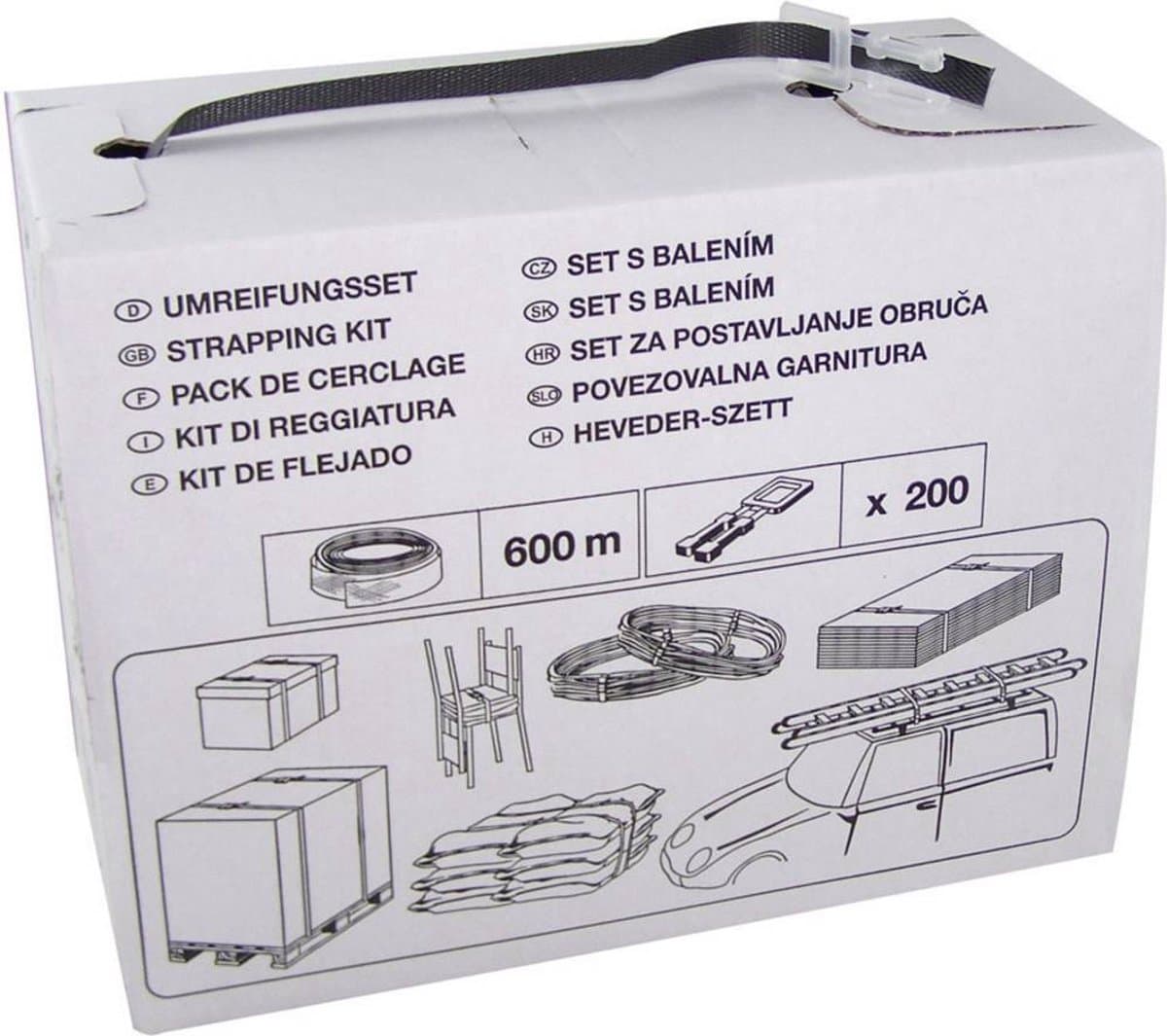 Berger & Schröter 140803001 Omsnoerset 1 set(s)