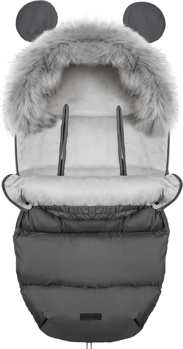 Elmi Ricokids slaapzak voor kinderwagen en slee - grijs