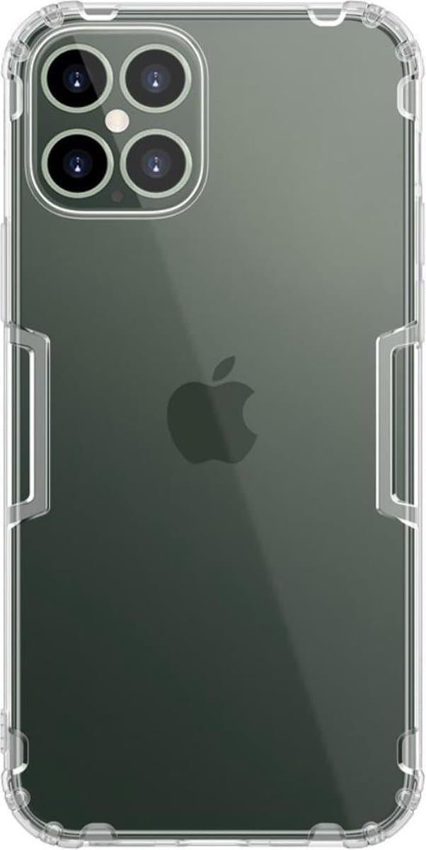 Nillkin - Hoesje geschikt voor iPhone 12 Pro Max - Nature TPU Case - Back Cover - Grijs