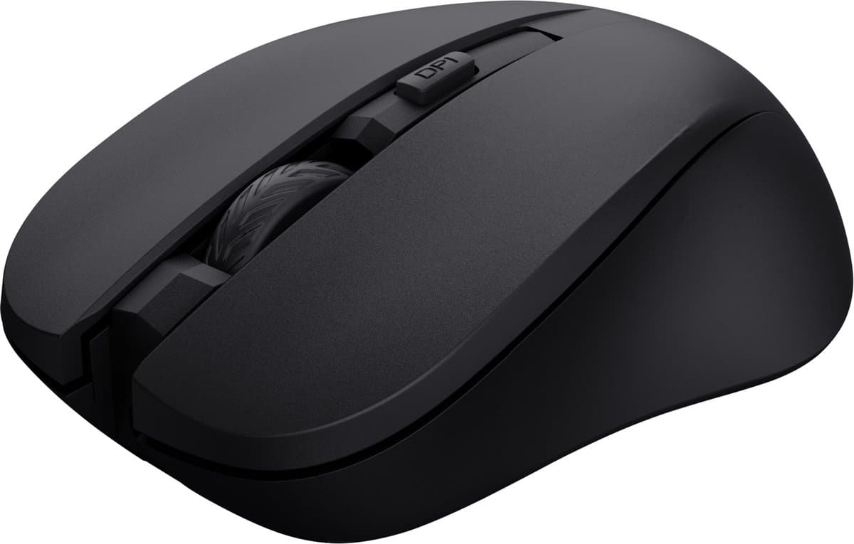 Trust Mydo muis kantoor ambidextrous RF draadloos optisch 1800 DPI