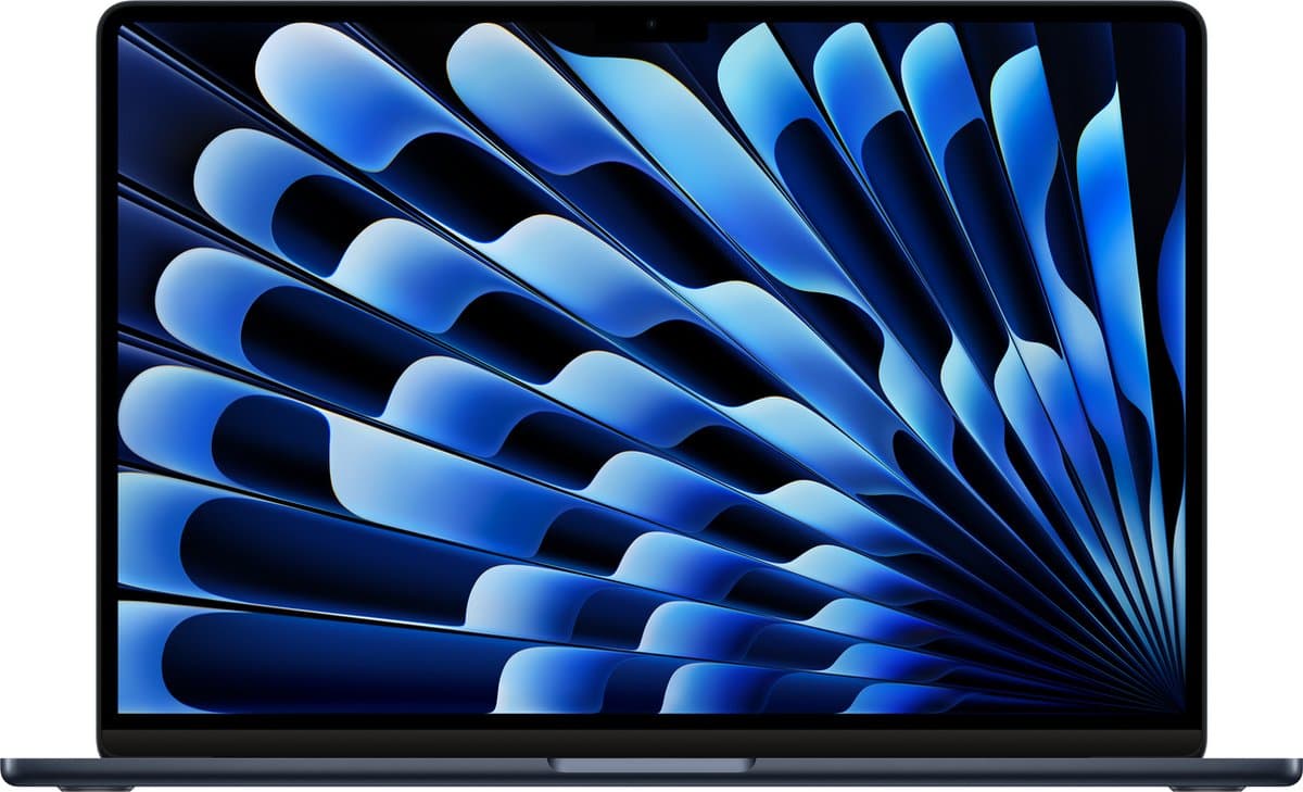 Apple MacBook Air (2024) 15.3 - M3 - 8 GB - 512 GB - Middernacht