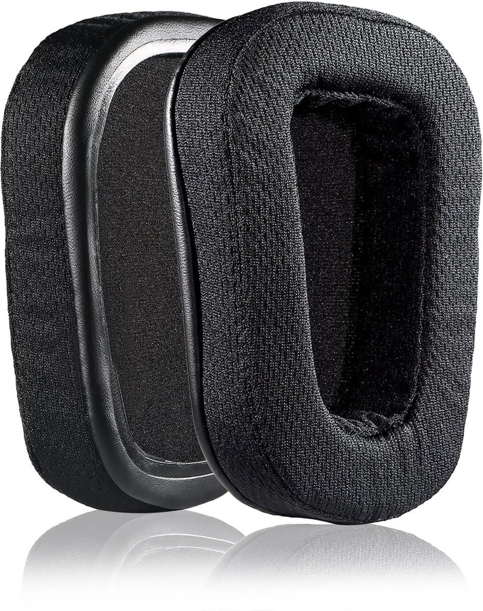 Ibley Oorkussens voor Logitech G633/G933/G935 (Artemis Spectrum) headset zwart - Koptelefoonoorkussens - Vervangende oorkussens