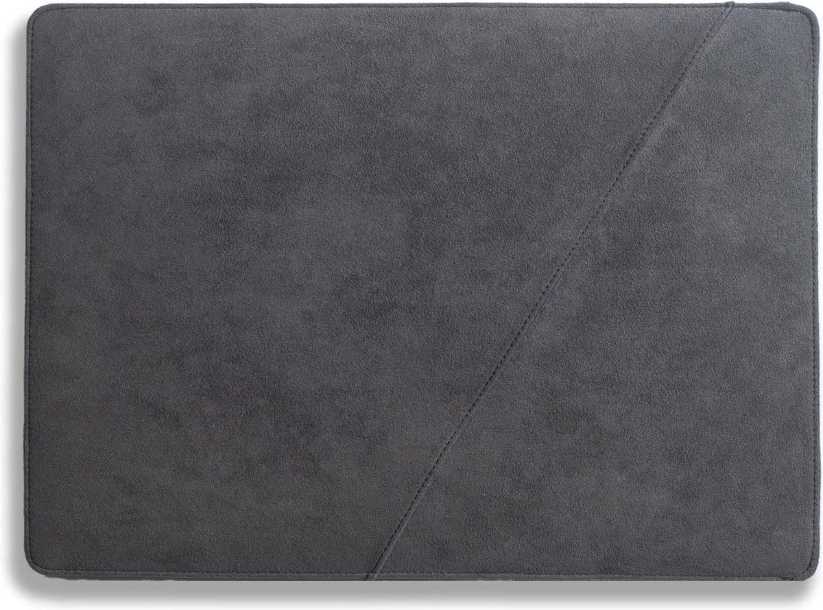Alcantara Laptop Sleeve - 13 & 14 Inch - Space Grey