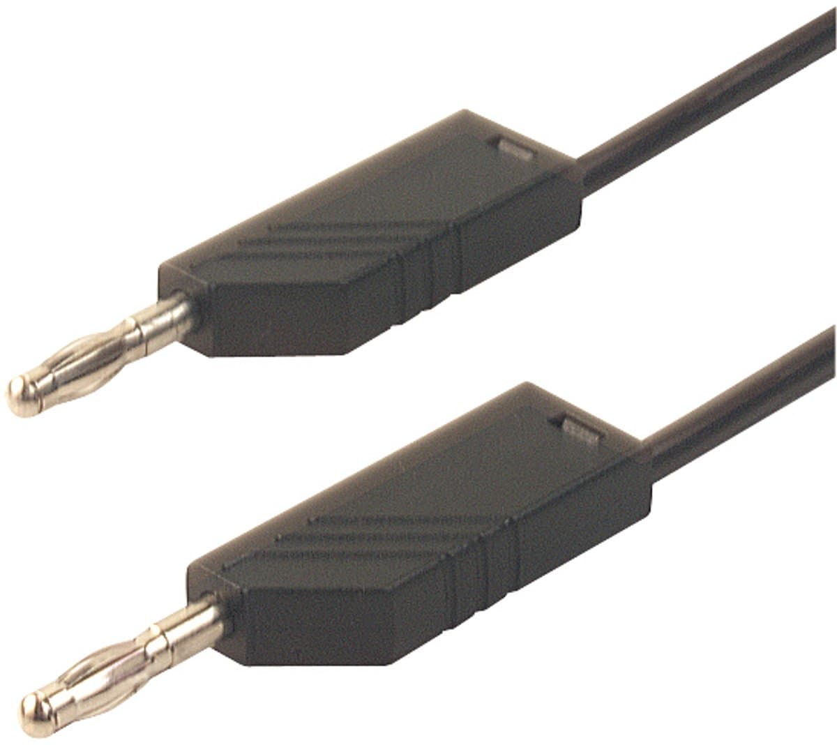 SKS Hirschmann MLN 200/2,5 SW Meetsnoer Banaanstekker 4 mm Banaanstekker 4 mm 2.00 m Zwart 1 stuk(s)