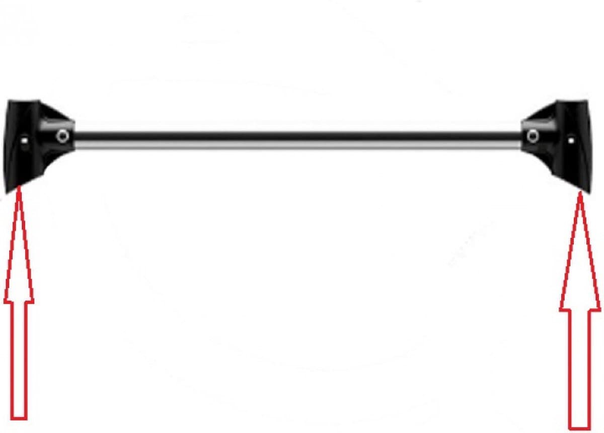 Fiamma T-stuk adapter Pro zwart 98656M009