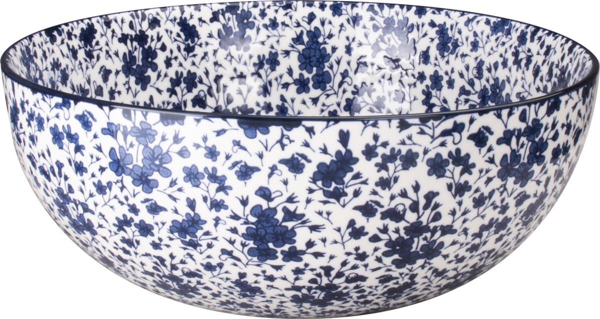 Gusta Out of the Blue - Schaal - ø26x10cm - Floral
