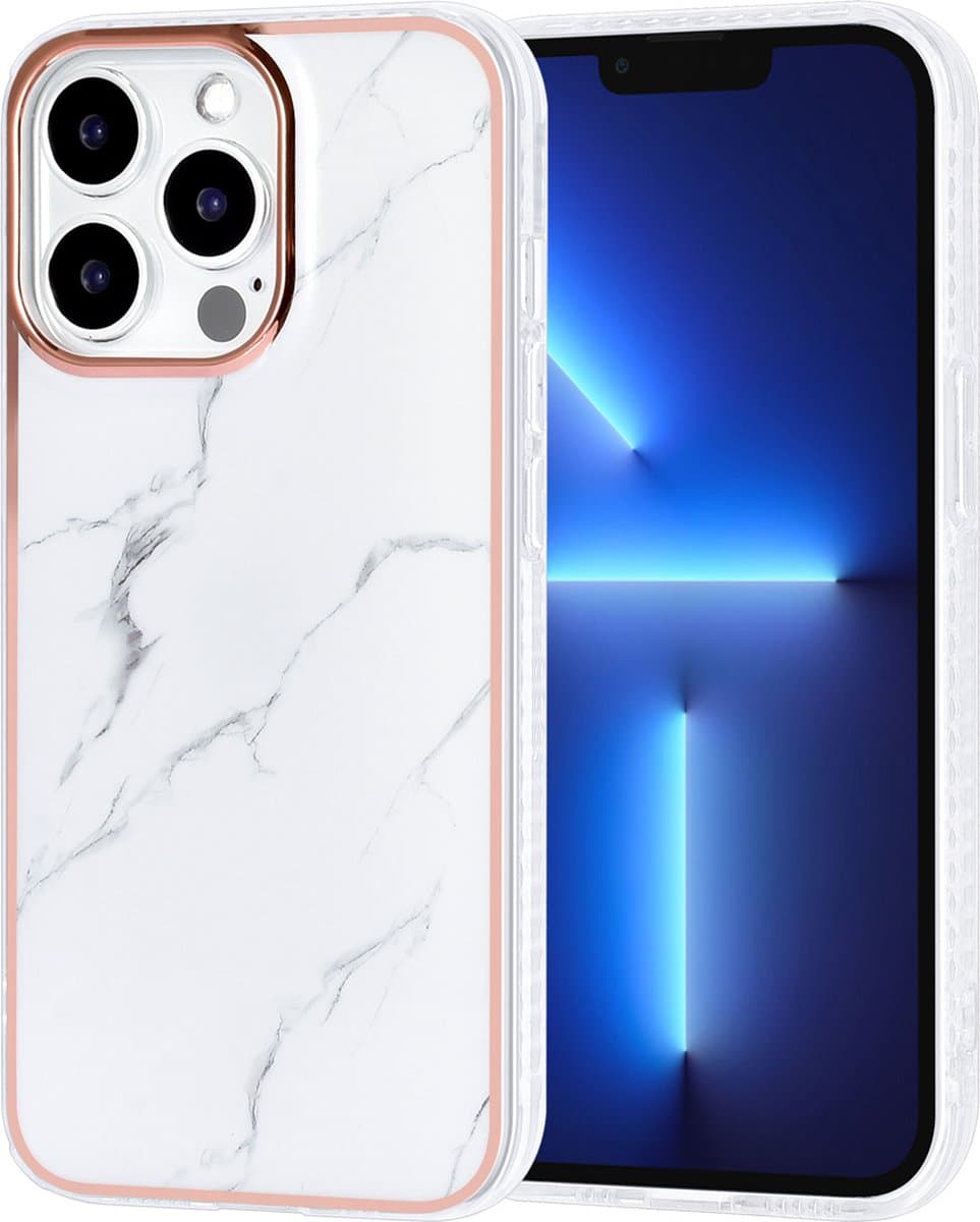 UNIQ Accessory Premium TPU Telefoonhoesje voor Apple iPhone 13 Pro - Bescherm je Telefoon met Print & Back Cover - TPU Bescherming.