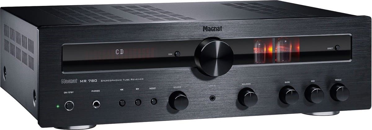 Magnat: MR 780 Stereo receiver - Zwart