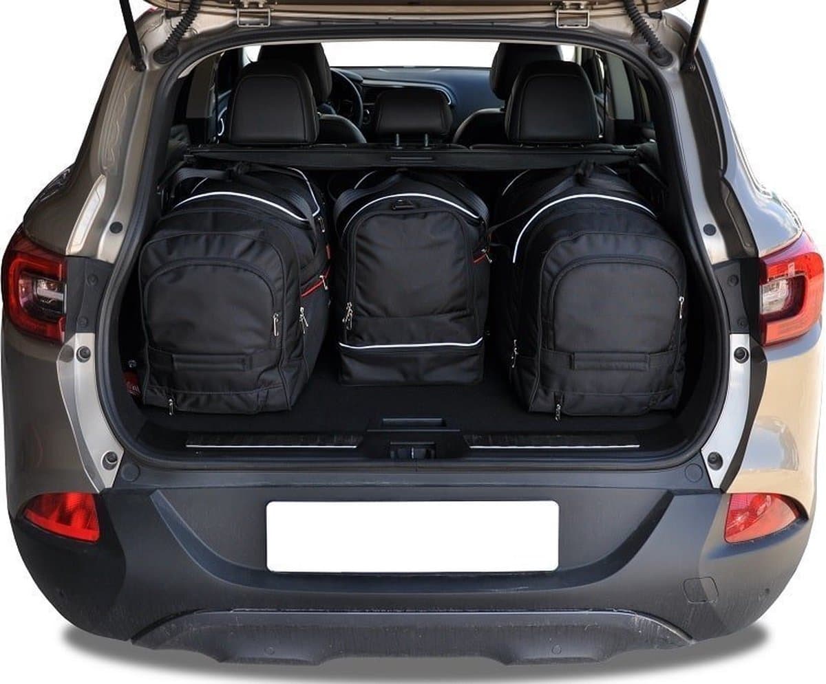 RENAULT KADJAR 2015+ 4-delig Reistassen Op Maat Auto Interieur Kofferbak Organizer Accessoires