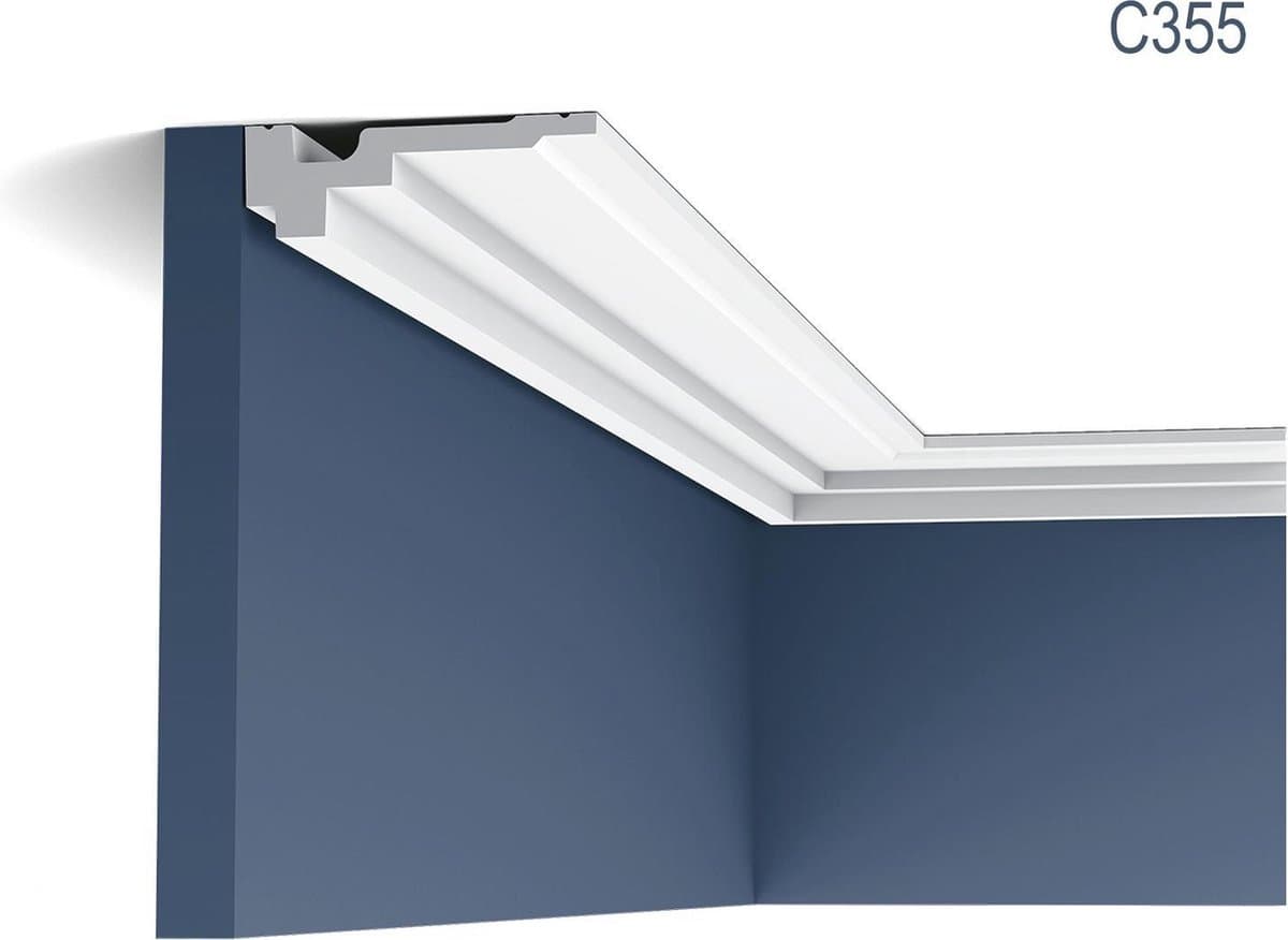 Plafondlijst Origineel Orac Decor C355 LUXXUS Kroonlijst Sierlijst 2 m