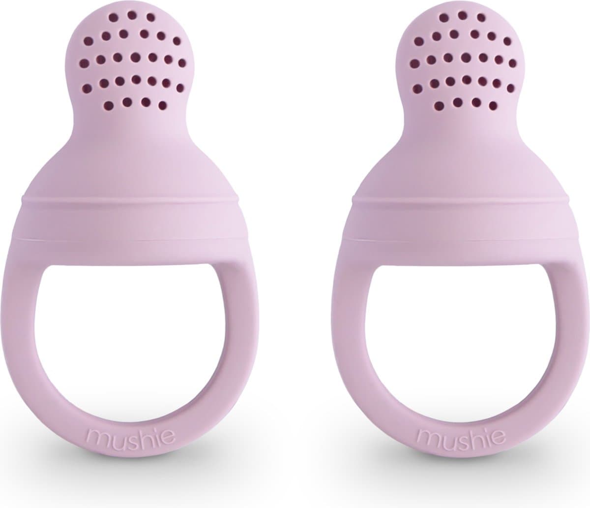 Mushie Fresh Food Feeder Soft Lilac (2 stuks)