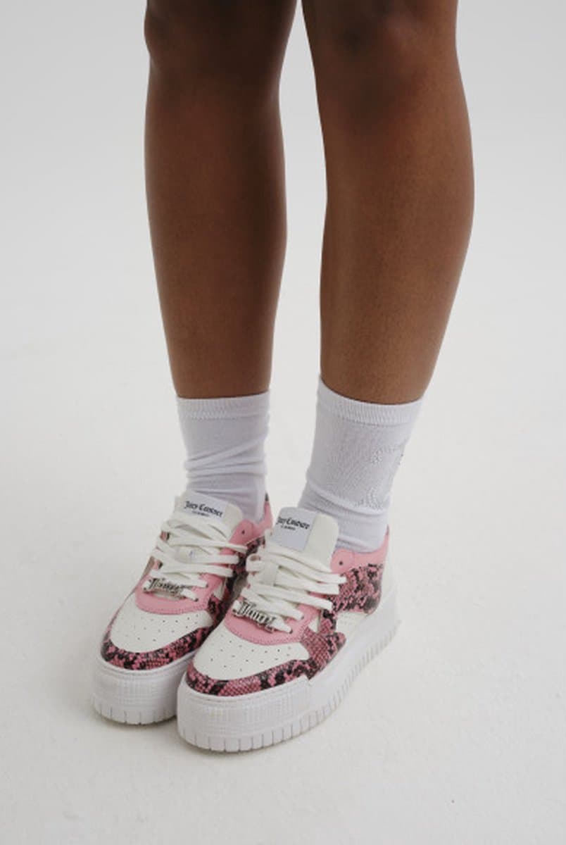 Juicy Couture Brooke Colourblock Sneaker Roze 3