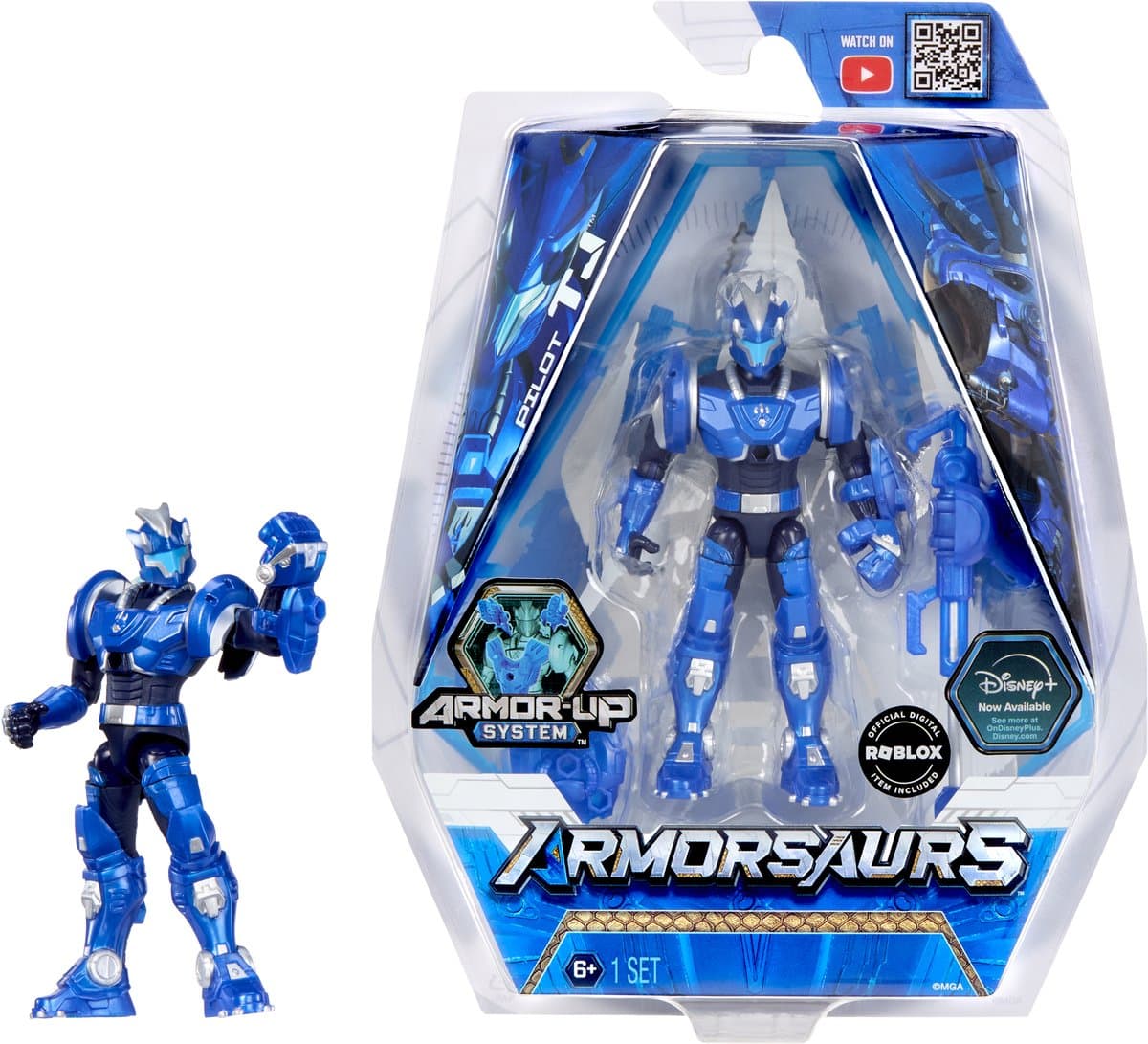 Armorsaurs-actiefiguurtje Triceratops-bestuurder (TJ)
