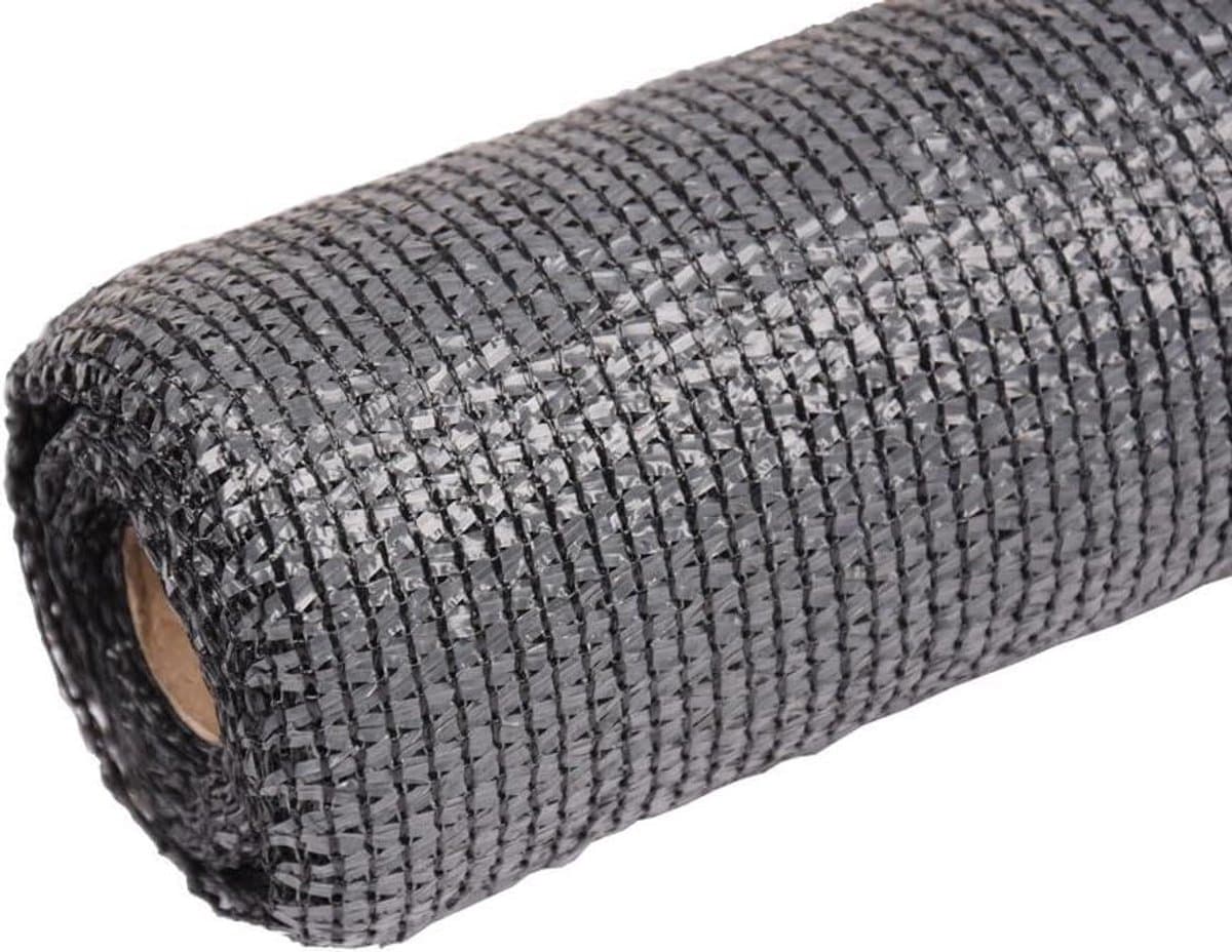 Suinga Inkijkbescherming 120 g/m², inkijkbescherming voor je terras of tuin, schaduwnet, 95% inkijkbescherming (2 x 10 m, antracietgrijs)