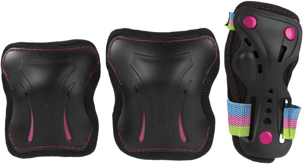 Beschermers Set - Sport set - Skaten Beschermen - Gecertificeerde bescherming - 3 stuks - Multicolore