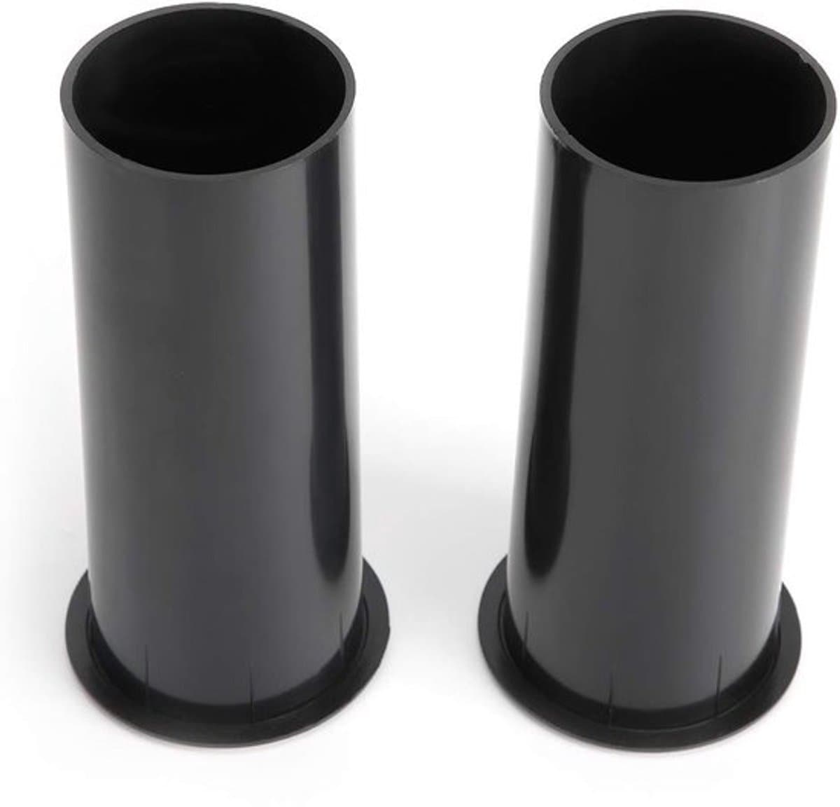 Luidsprekerinverterbuis - Subwoofer - 2 stuks - 60 mm - Geschikt voor 6-10 inch luidsprekers - Hoogwaardige geluidsweergave - Duurzaam on...