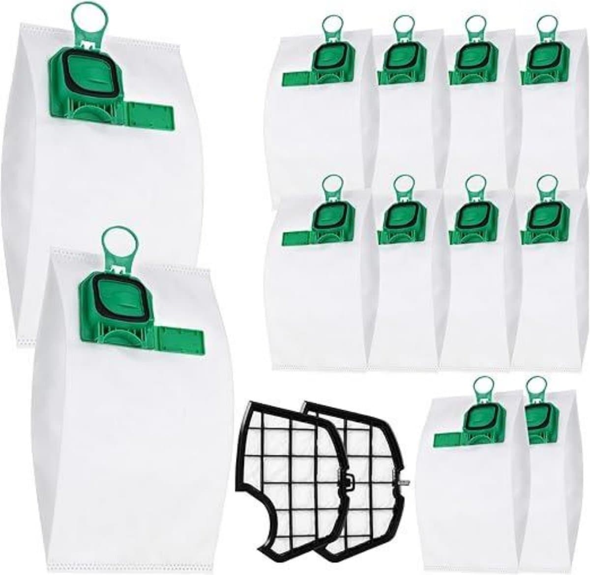 YOZHIQU 14 Stuks Stofzuigeraccessoiresets - Huishoudelijke apparaten - Stofzuigeronderdelen Set - Geschikt voor Verschillende Stofzuigers - Kunststof - Complete Accessoirekit
