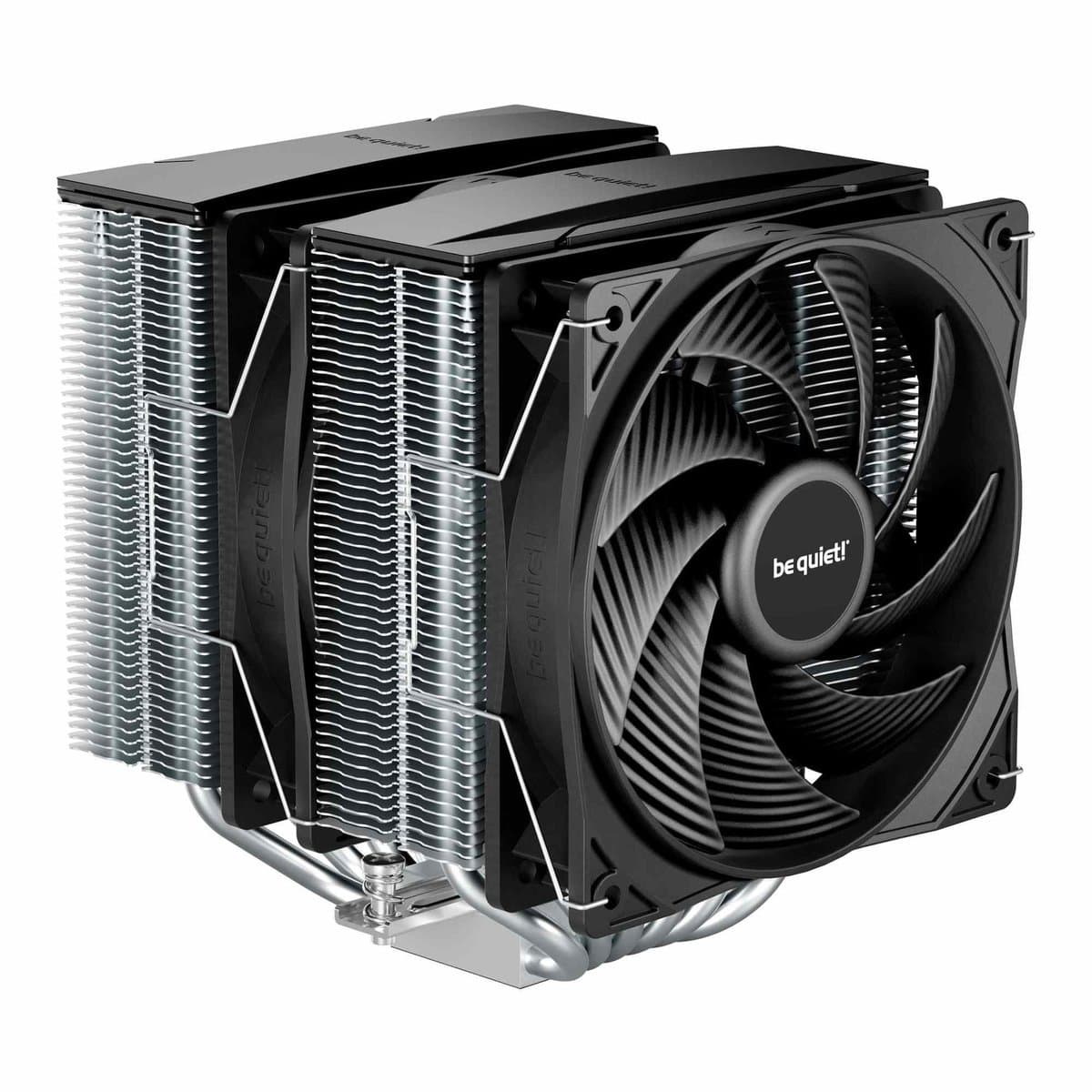 Be quiet! Pure Rock Pro 3 Silver - CPU-koeler - Socket 1150, 1151, 1155, 1200, 1700, 1851, AM4, AM5