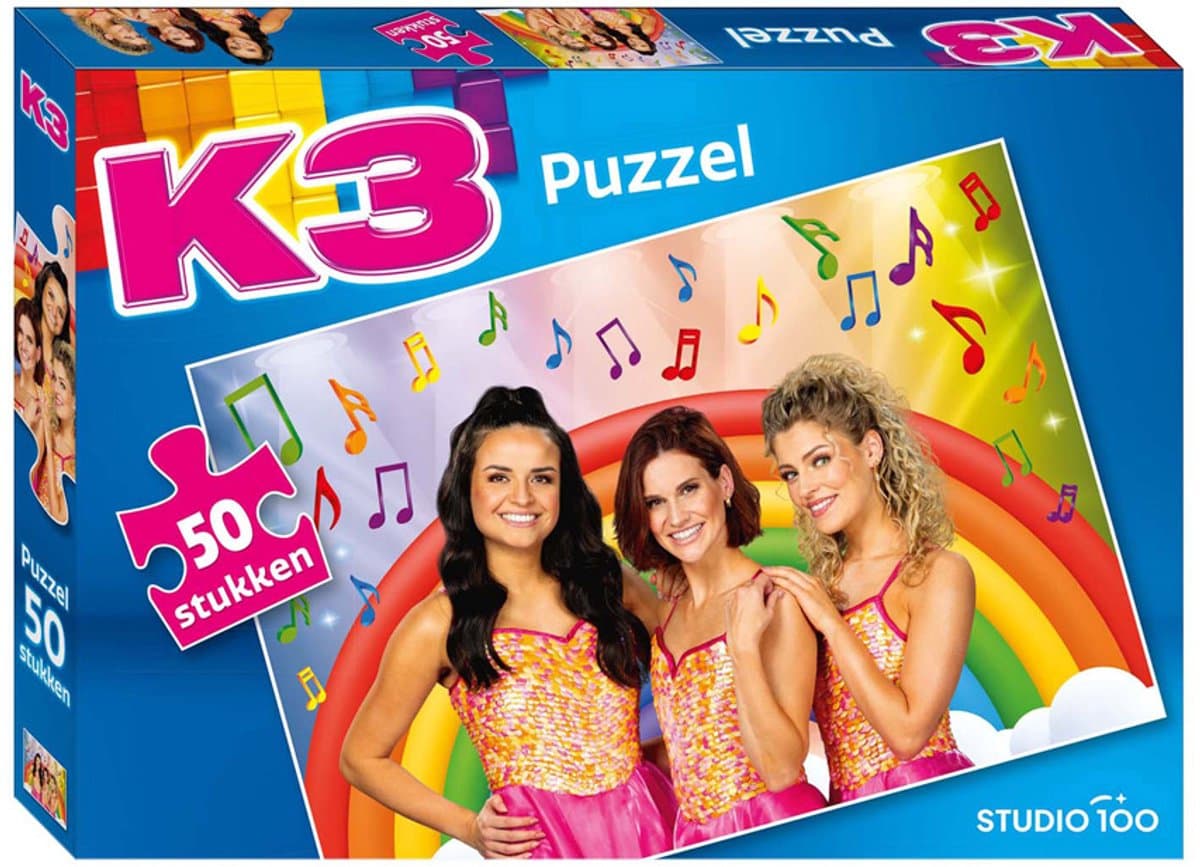 K3 - Puzzel - Zeemeerminjurk - 50 stuks