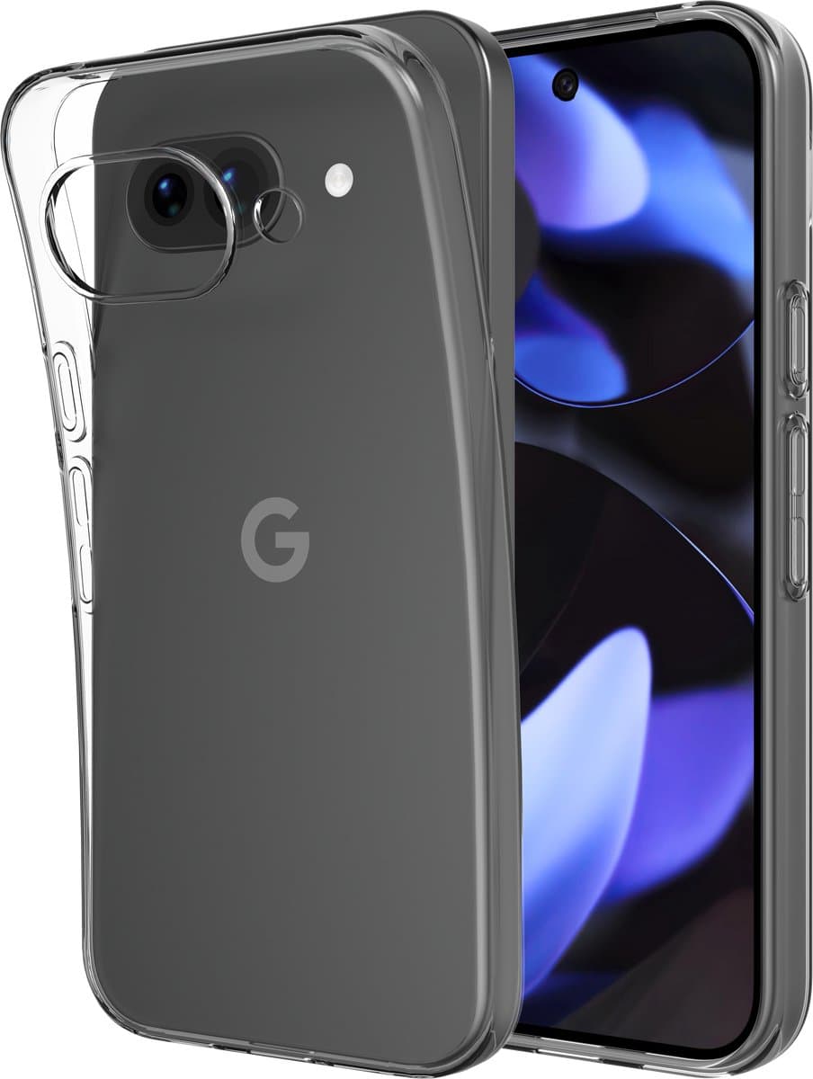 Just in Case Soft Design Google Pixel 9a Back Cover Transparant