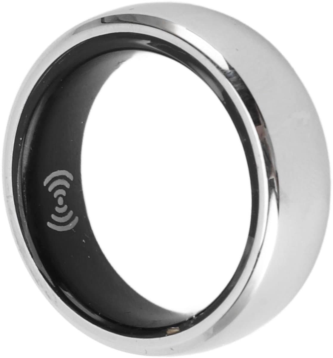 Allecto - Smart Ring Health Tracker - Bluetooth Fitness Tracker - Waterdicht - Maat 22 - Slaapmonitoring - Stappentelling - Geschikt voor Heren en ...