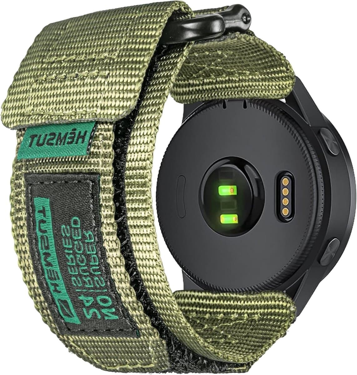 Duurzame Nylon Sportband met Klittenbandsluiting voor Amazfit GTR 2e, GTR 2, GTR 3 Pro, GTR 3 en GTR 4 Smartwatch, Ideaal voor Sport en Activiteiten