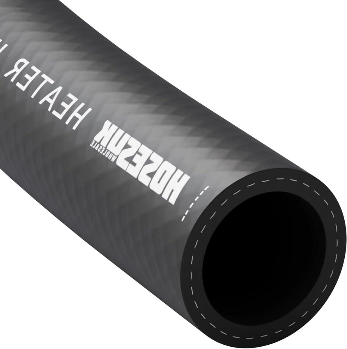 Auto Verwarming Slang - Koelvloeistof Pijp - Koelsystemen Reparatie - Hittebestendig EPDM Rubber - 3 Meter Lengte - Zwart