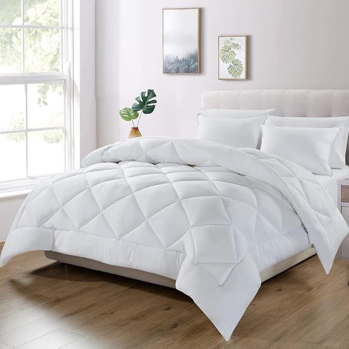 Quvo® Dekbed 180x200 - Dekbed - Tweepersoons - Wit - 180cm x 200cm x 10cm
