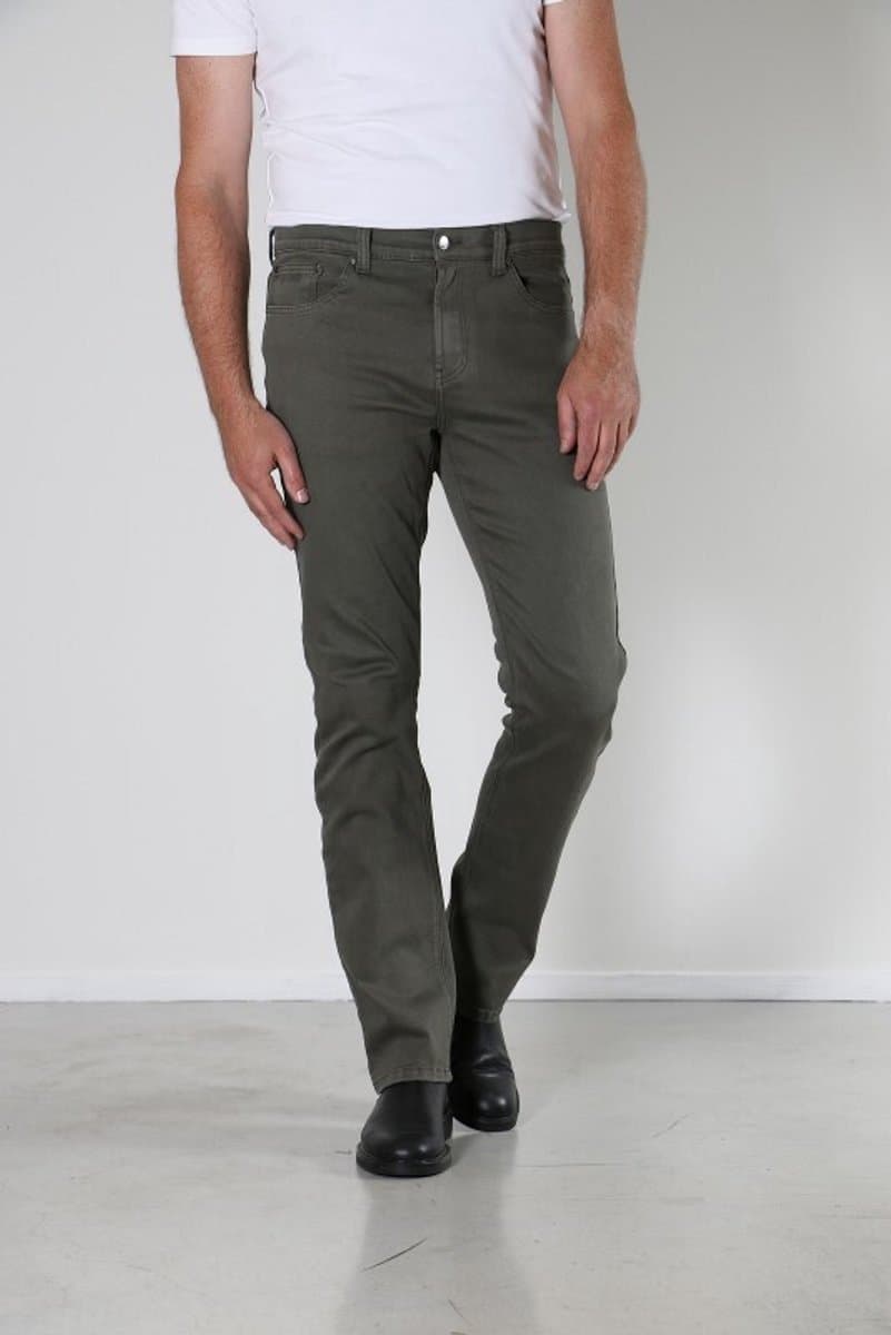 New Star Jacksonville broek heren Stretch taupe W40/L32