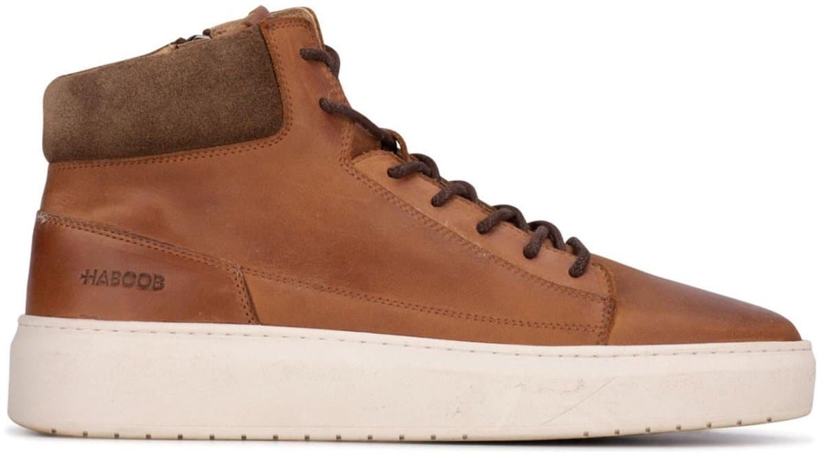 Haboob Fedde Boots Heren - Cognac - Maat 43