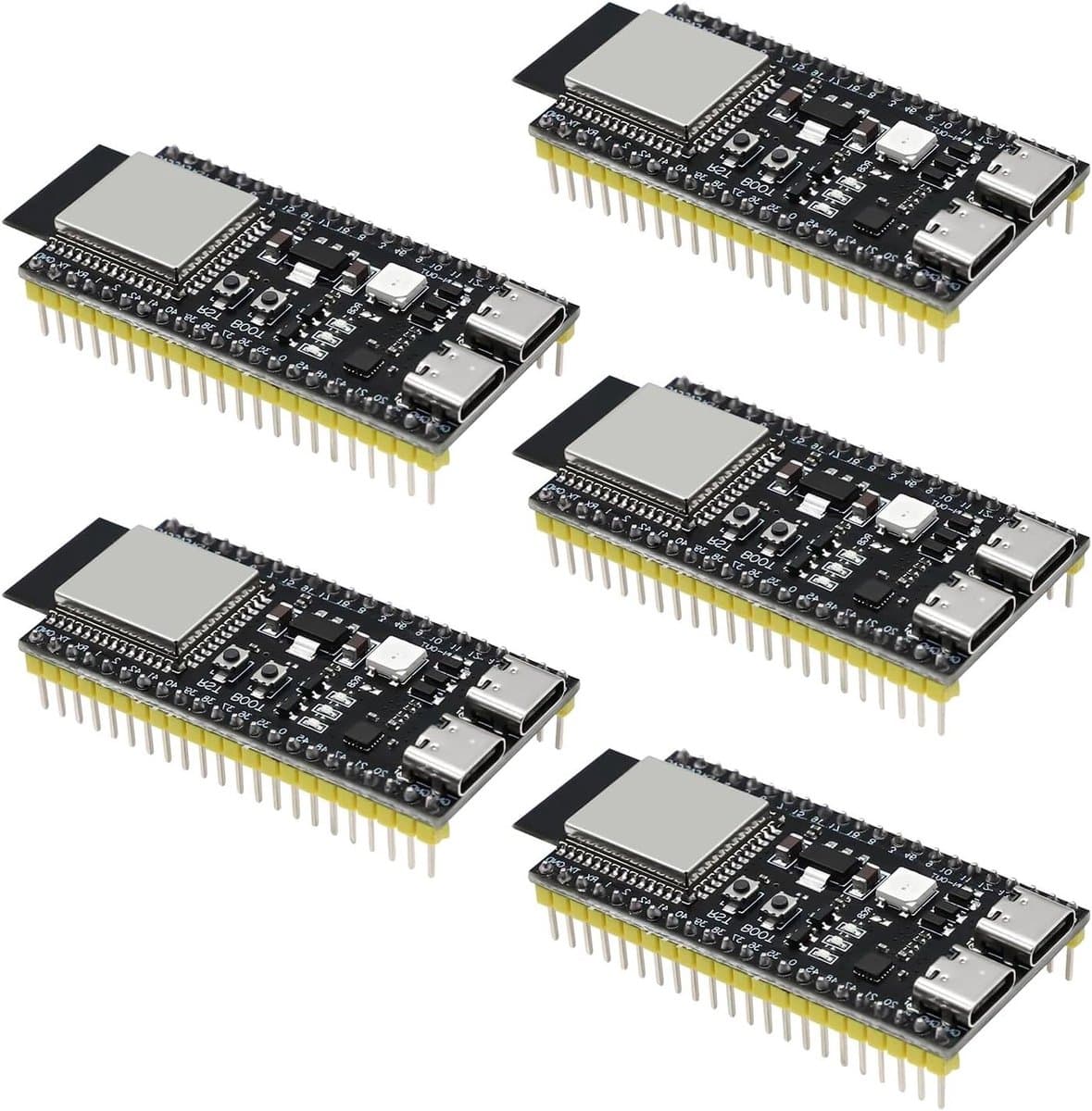 Ontwikkelbord voor ESP32-S3 - 3-Pack met Energiezuinige MCU, Dual-Mode WiFi en Bluetooth, Compatibel met Arduino en Raspberry Pi