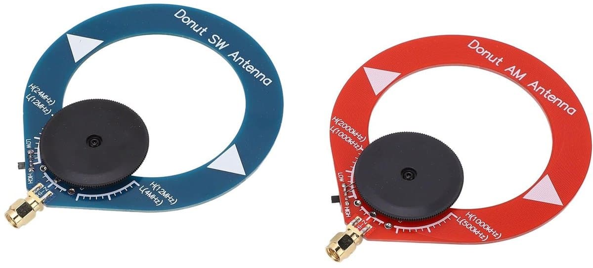 Dailygoods- Radio Antenne Lichtgewicht - Donut Antenne - PCB Antenne - Draagbare Antenne - Voor FM/SW Radio - Verbeterde Ontvangst - Kortegolf Antenne