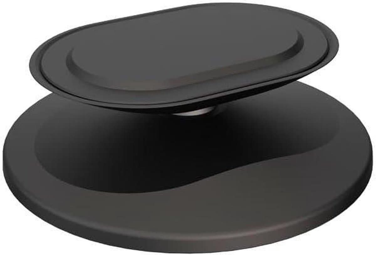 Audio Desktop Stand - Speaker Base - Voor Thuis - Verstelbare Hoek - Compact Formaat - Zwart