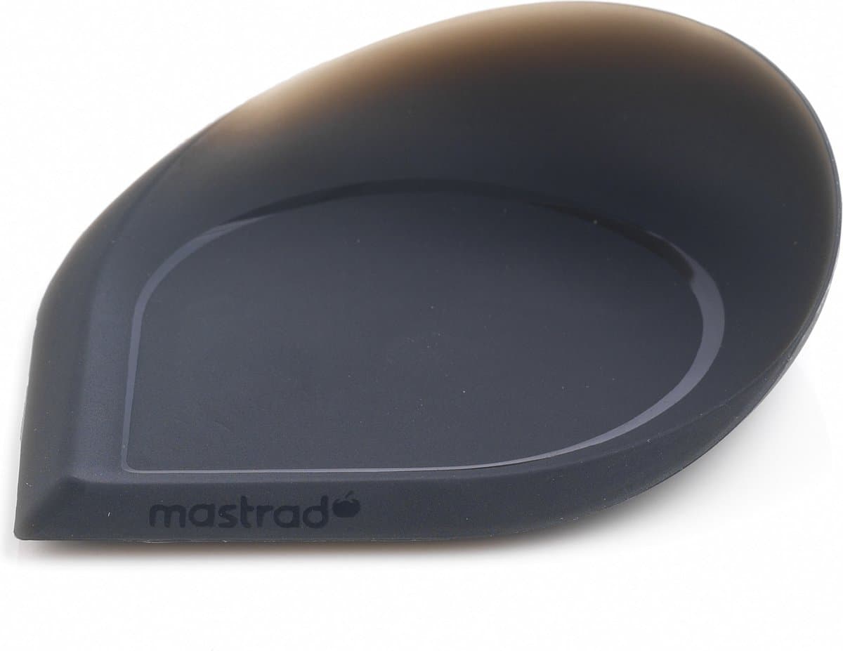 Scoop'n Scrape Deegschraper, Siliconen, Zwart - Mastrad