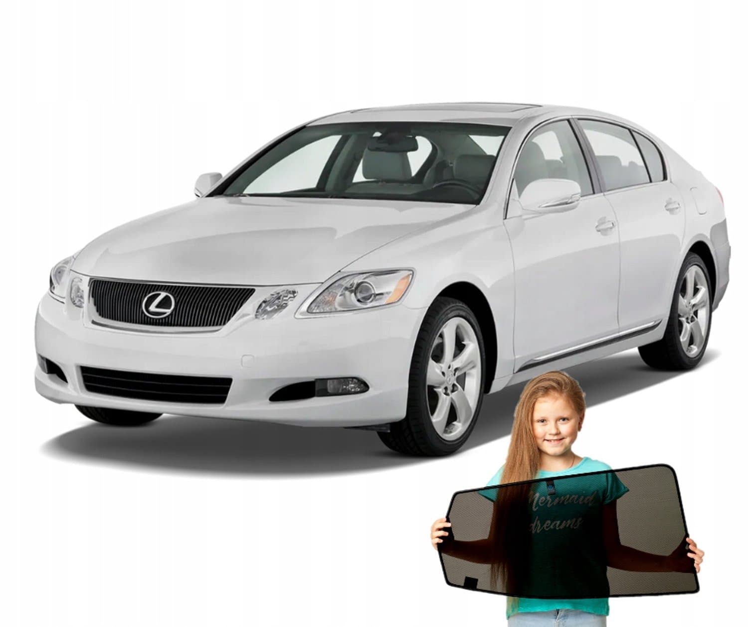 RayStop Raambekleding Magnetisch Lexus GS III Sedan (2005-2012)