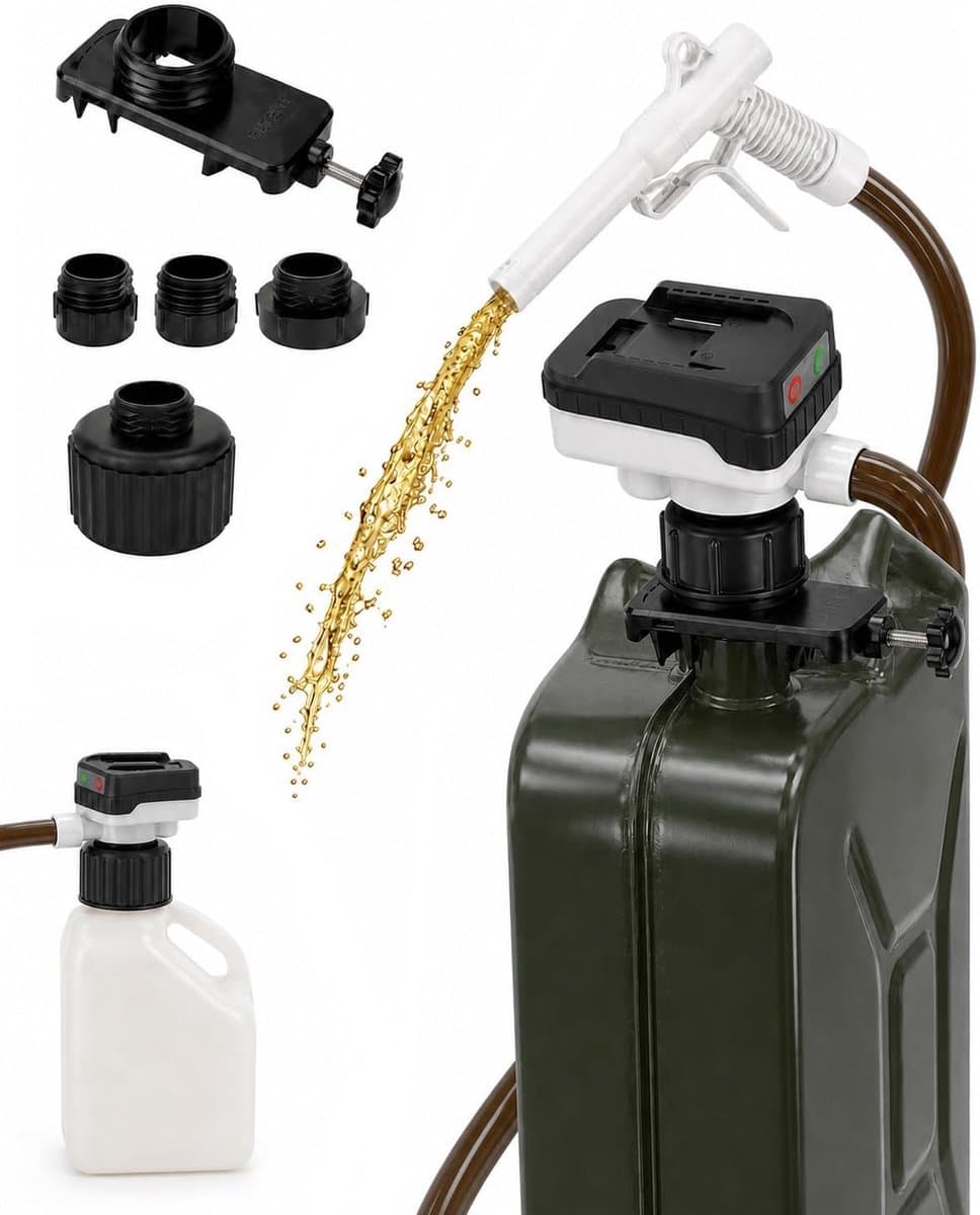 Brandstofpomp, 15L/min, Auto-Stop, Diesel/Kerosine