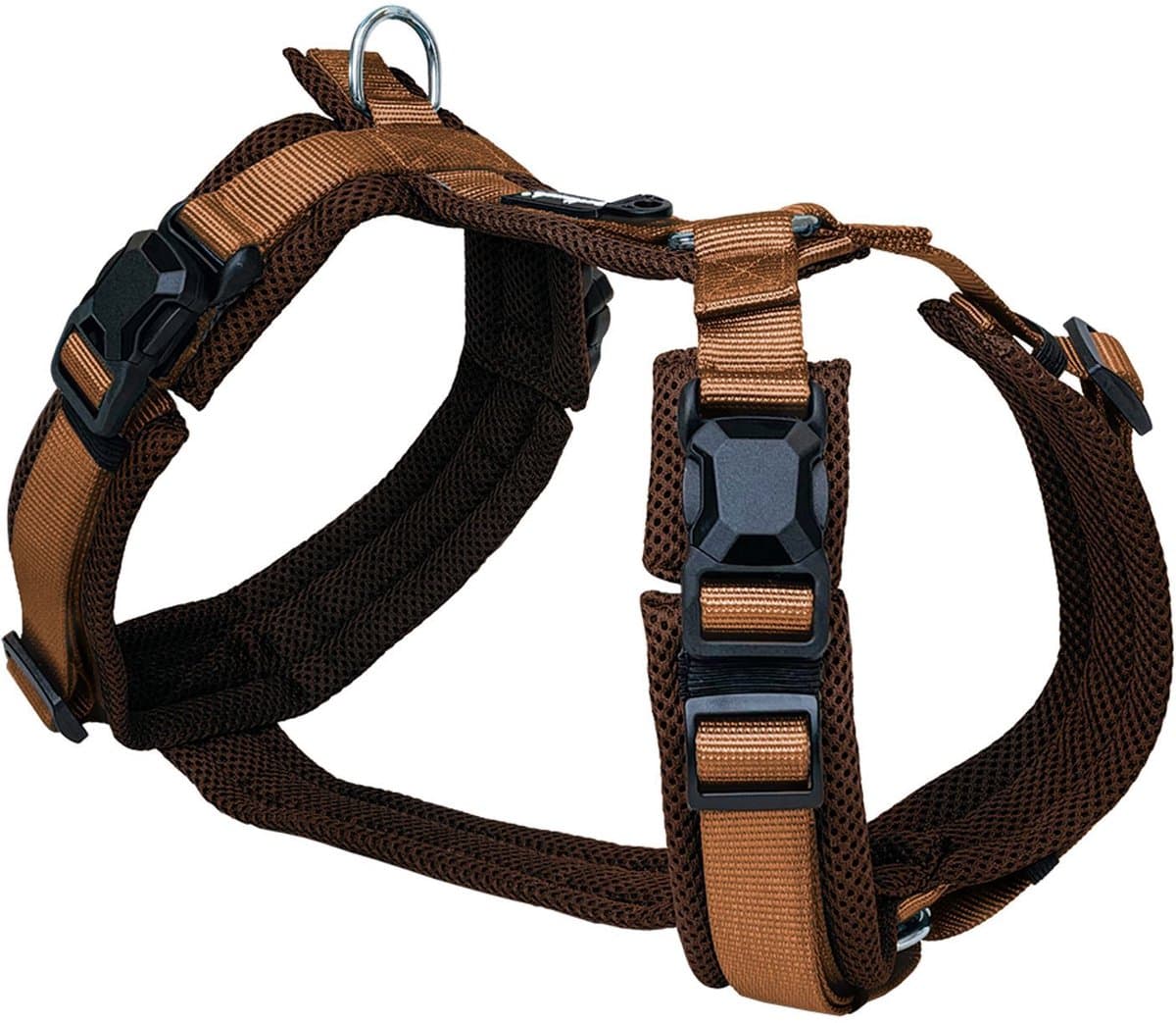 Petlando Magnetech Y-Comfort harnas M Mokka/Cognac,