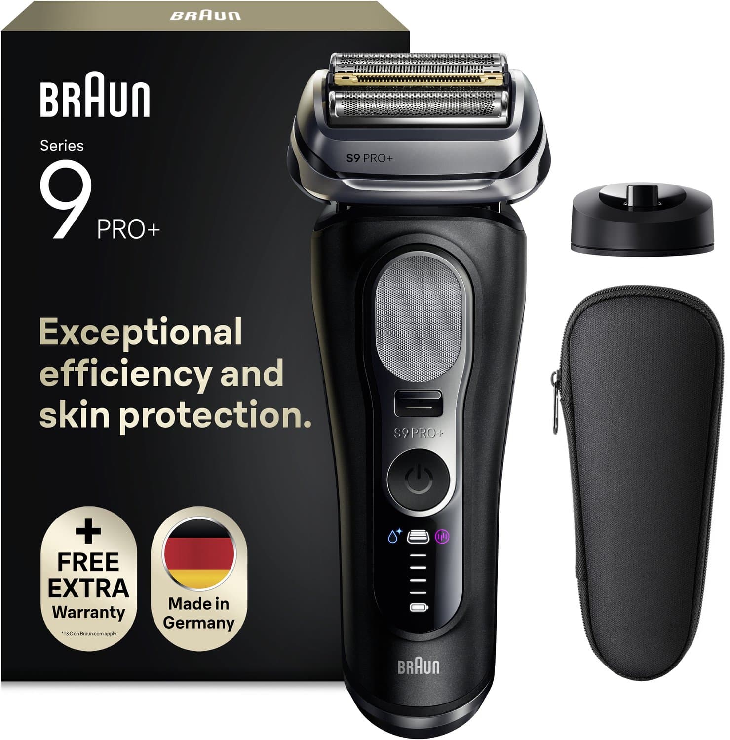 Braun Series 9 PRO+ 9610S Zwart