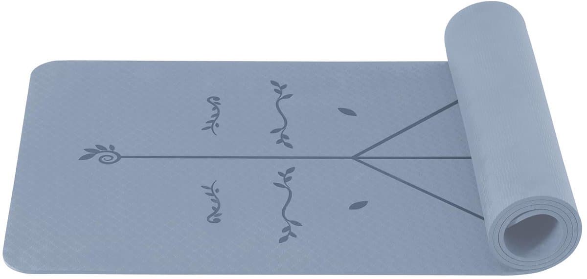 Stunq® Yogamatte TPE 6mm - Sportmat voor Yoga, Pilates & Fitness (183x61cm)