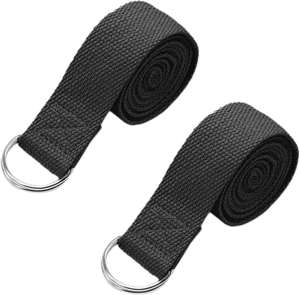 Yoga Stretchbanden Set van 2 voor Flexibiliteit en Spiertraining