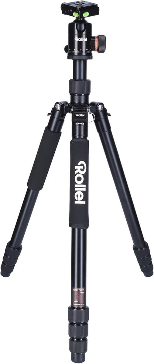 Stabiel aluminium statief met statiefkop voor optimale fotografie
