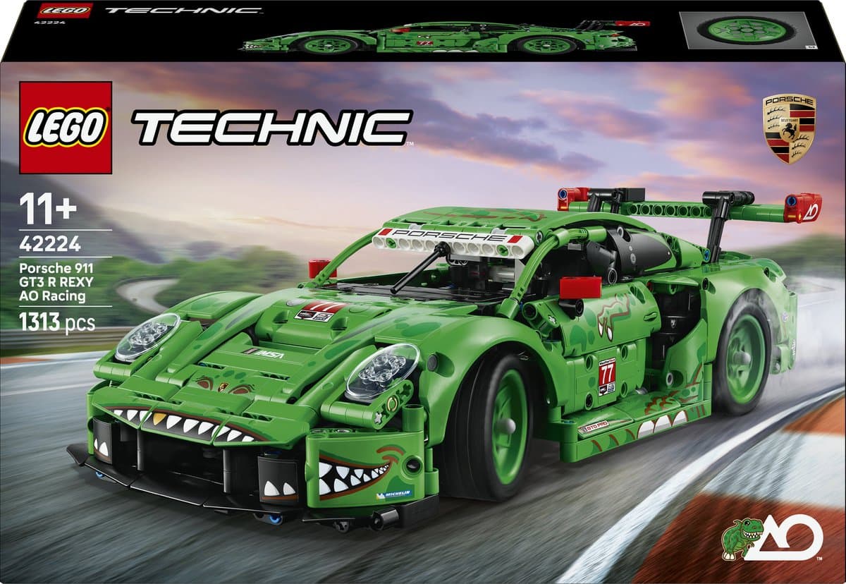 LEGO Technic Porsche 911 GT3 R REXY AO Racing Auto 42224