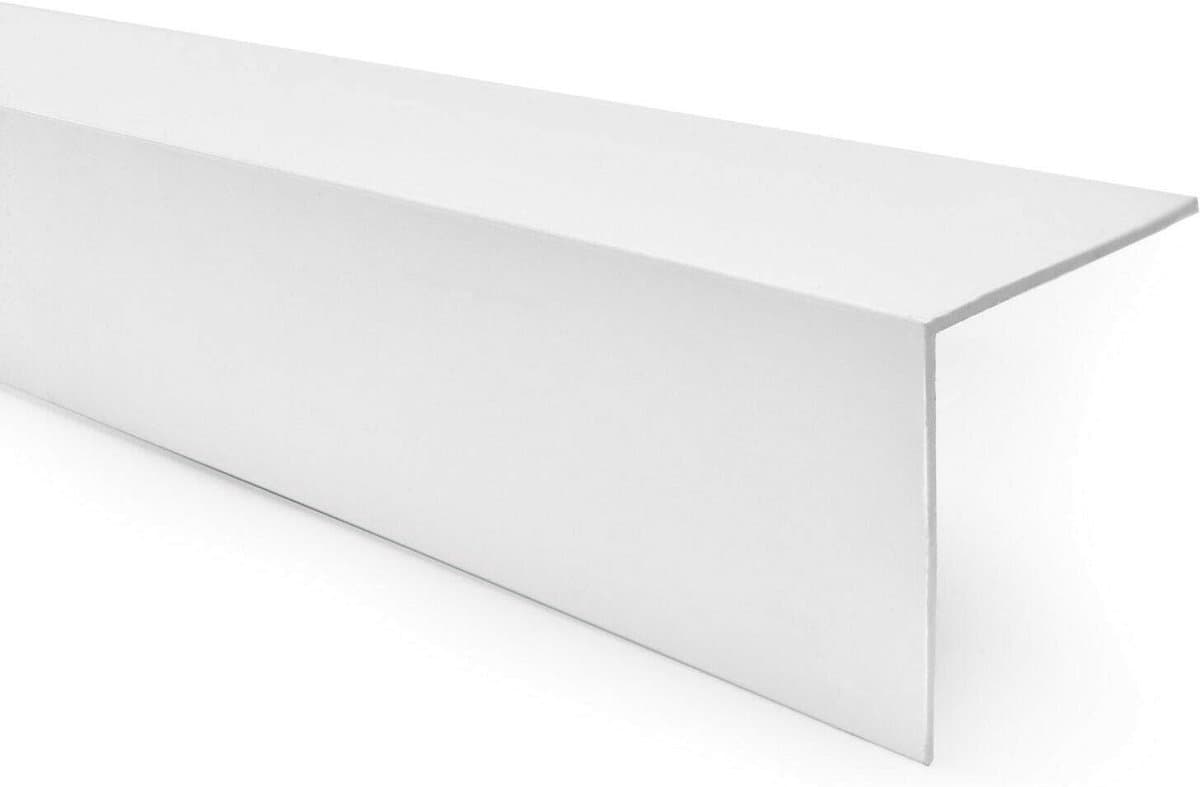 Zelfklevend PVC Hoekprofiel 40x40mm - Bescherming voor Randen en Hoeken