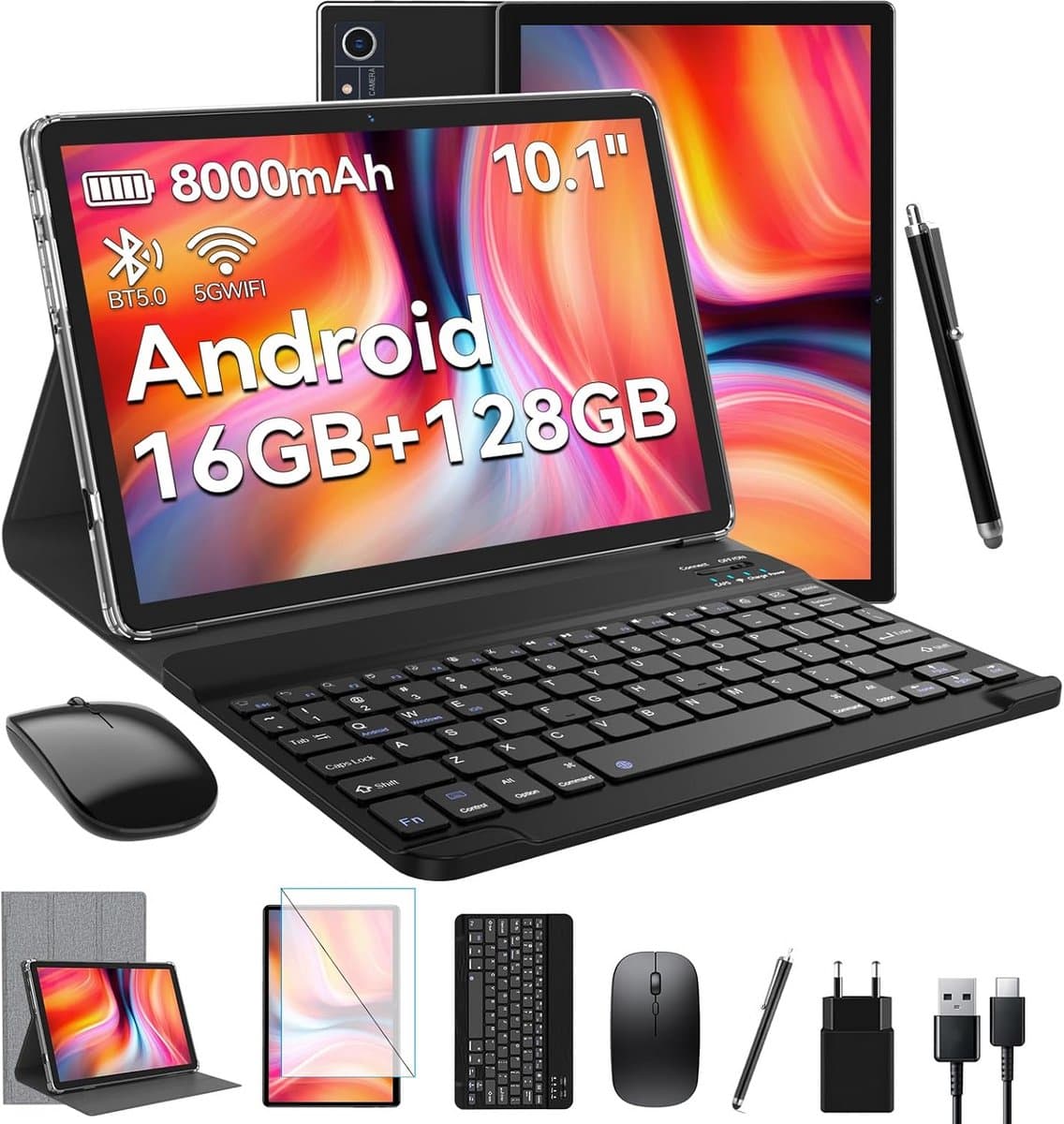 Krachtige 10 Inch Tablet met 16GB RAM en 128GB Opslag