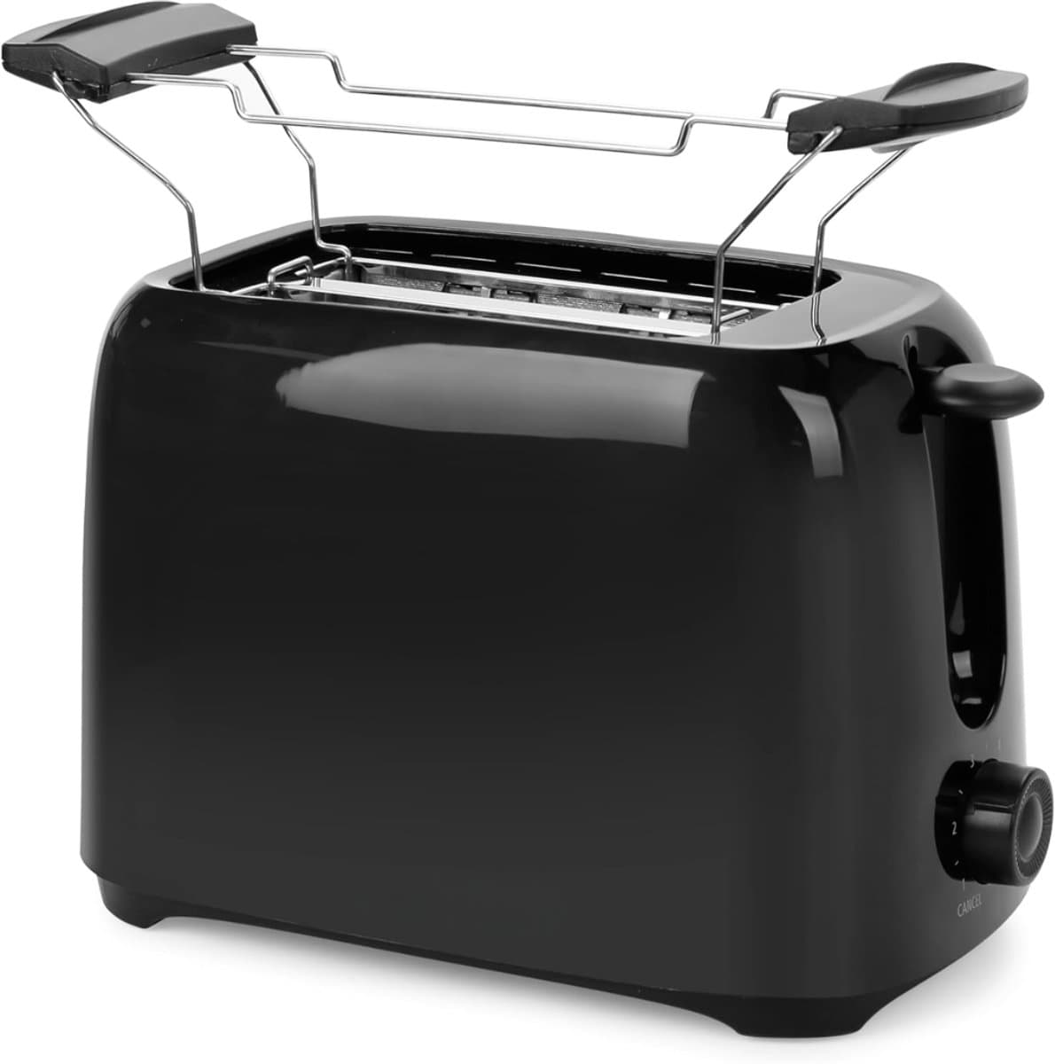 Florixa® Tosti apparaat broodrooster - Tosti apparaat - Tosti broodrooster - Zwart - 14cm x 25cm x 16cm