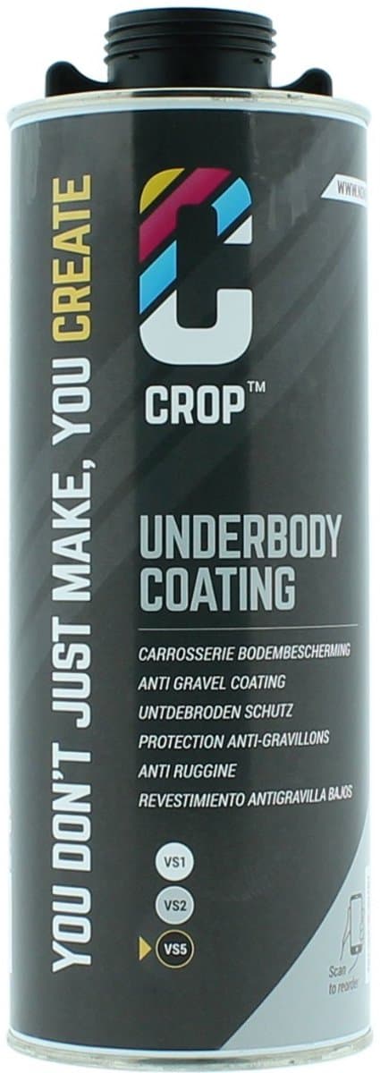 CROP Underbody Coating ZWART VS5 - High Solid 1kg