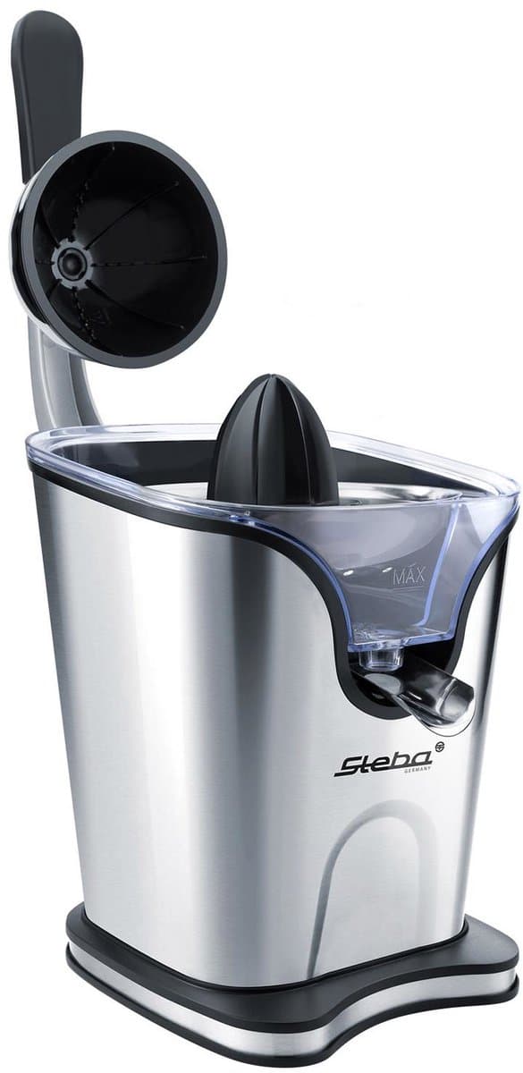 Steba ZP3 - Citruspers - RVS behuizing - 100 Watt - twee perskegels - BPA vrij