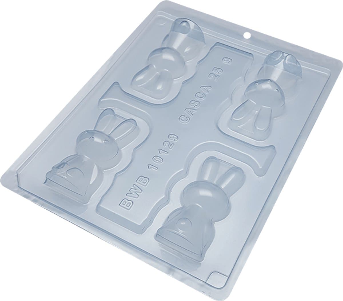 BWB chocolade mal small zittend konijn
